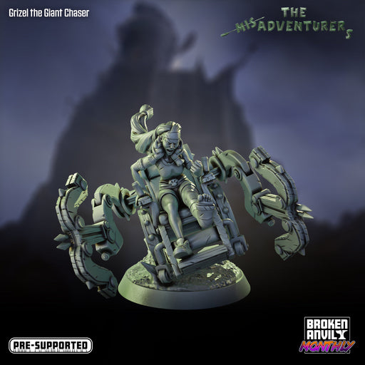 Grizel the Giant Chaser | Mis-Adventurers | Tabletop RPG Miniature TabletopXtra