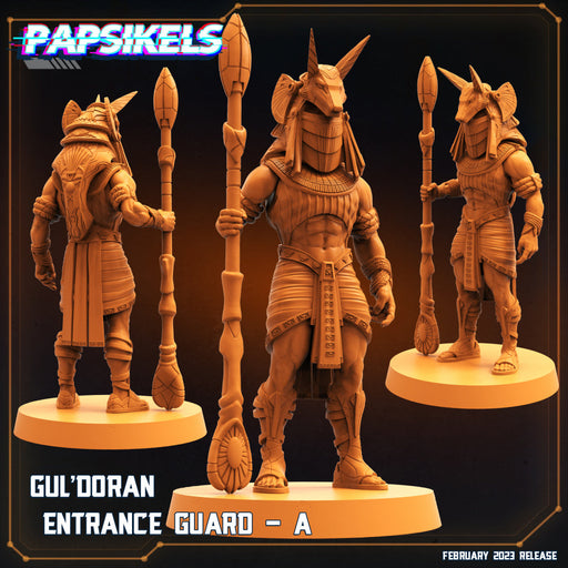 Gul'Doran Entrance Guard A | Star Entrance | Sci-Fi Miniature | Papsikels TabletopXtra