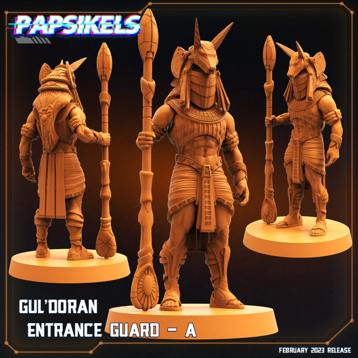 Gul'Doran Entrance Guard A | Star Entrance | Sci-Fi Miniature | Papsikels TabletopXtra