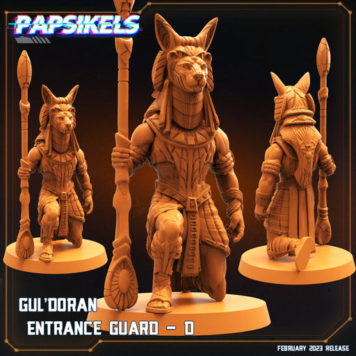 Gul'Doran Entrance Guard D | Star Entrance | Sci-Fi Miniature | Papsikels TabletopXtra