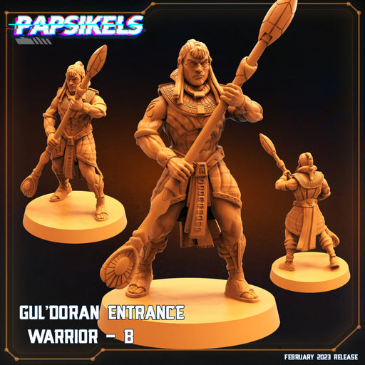 Gul'Doran Entrance Warrior B | Star Entrance | Sci-Fi Miniature | Papsikels TabletopXtra
