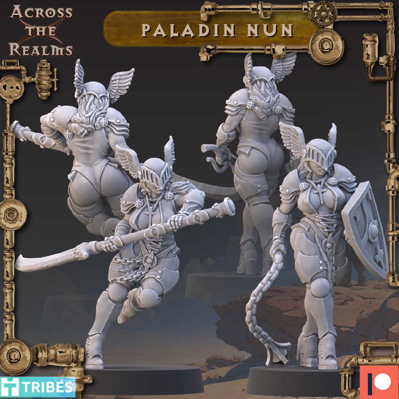 Paladin Nun Miniatures | Guns, Grace & Steel