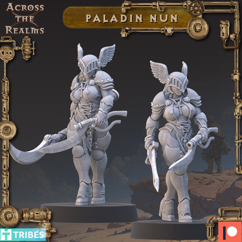 Paladin Nun Miniatures | Guns, Grace & Steel