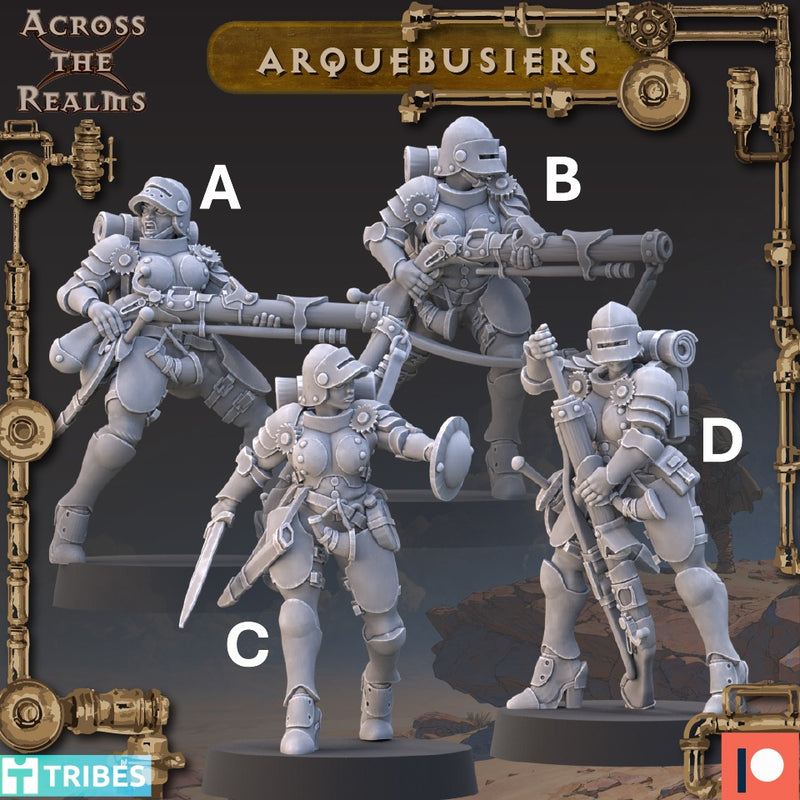 Arquebusier Miniatures | Guns, Grace & Steel