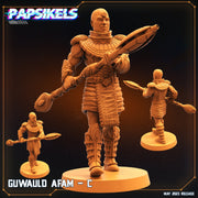 Guwauld Afam Miniatures | Star Entrance Into The Multi World | Sci-Fi Miniature | Papsikels TabletopXtra
