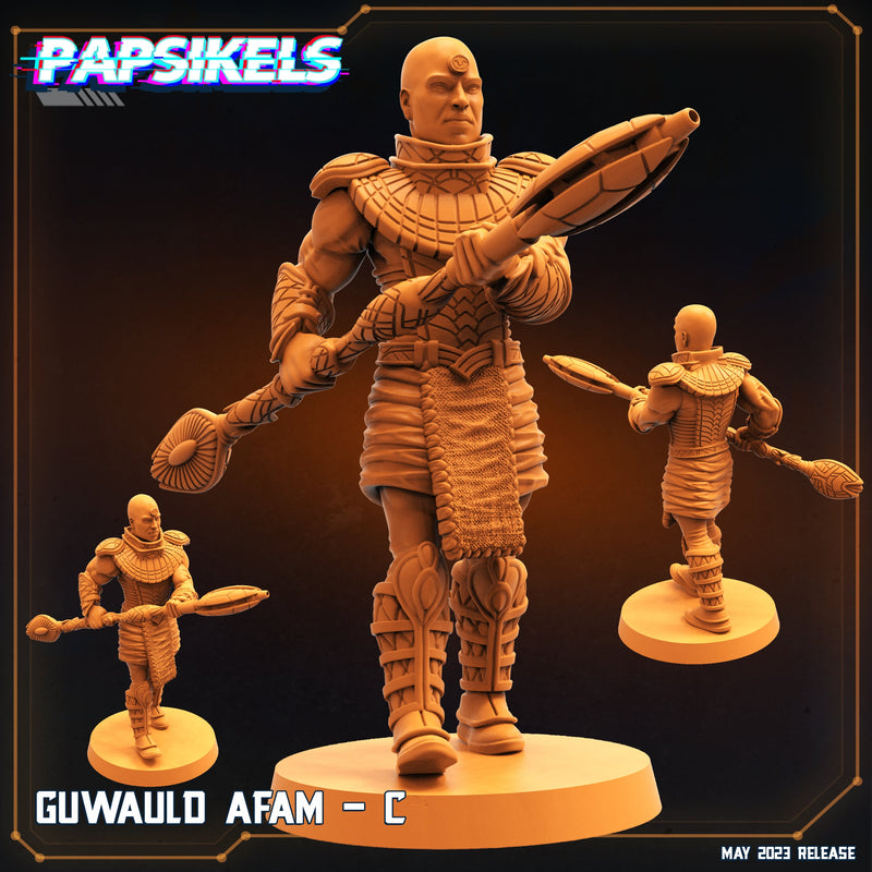 Guwauld Afam Miniatures | Star Entrance Into The Multi World | Sci-Fi Miniature | Papsikels TabletopXtra