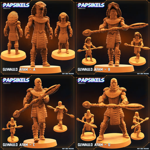 Guwauld Afam Miniatures | Star Entrance Into The Multi World | Sci-Fi Miniature | Papsikels TabletopXtra