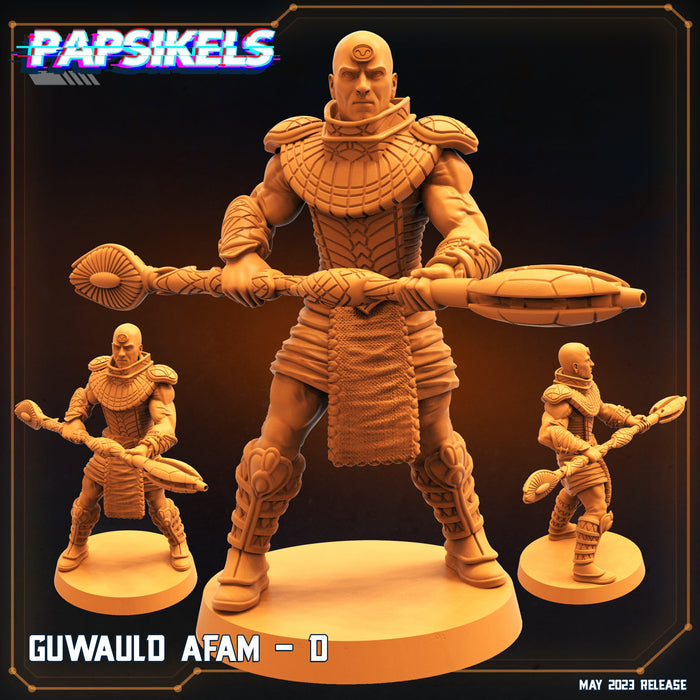 Guwauld Afam Miniatures | Star Entrance Into The Multi World | Sci-Fi Miniature | Papsikels TabletopXtra