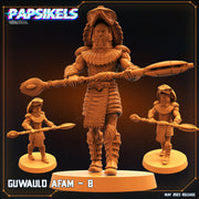 Guwauld Afam Miniatures | Star Entrance Into The Multi World | Sci-Fi Miniature | Papsikels TabletopXtra