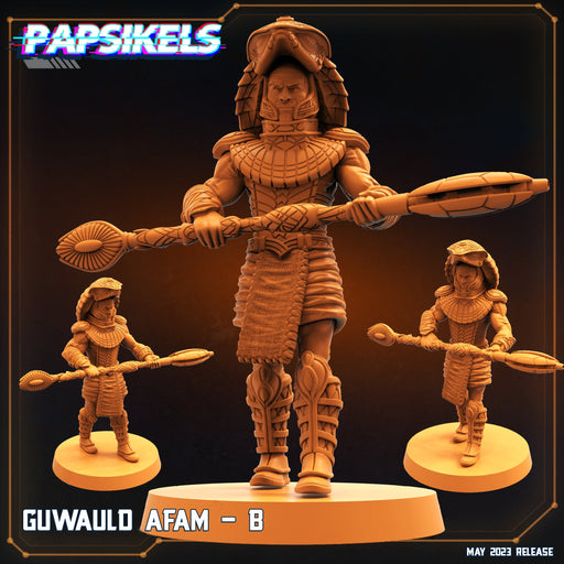 Guwauld Afram B | Star Entrance Into The Multi World | Sci-Fi Miniature | Papsikels TabletopXtra