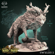 Gwyllgi Miniatures | Wild Hunt | Fantasy Tabletop Miniature | Mammoth Factory TabletopXtra