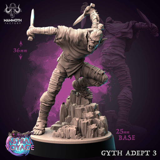 Gyth Adept 3 | Astral Voyage | Fantasy Tabletop Miniature | Mammoth Factory TabletopXtra