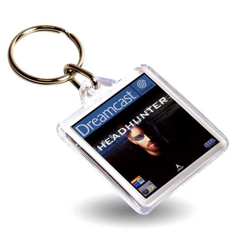 Retro Gaming Box Art Keyring - Gen VI DC Console Style