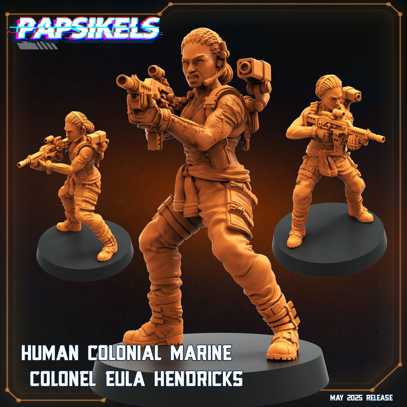 Eula Hendricks Miniatures | Aliens Vs Humans XVII Reconnaissance | Papsikels