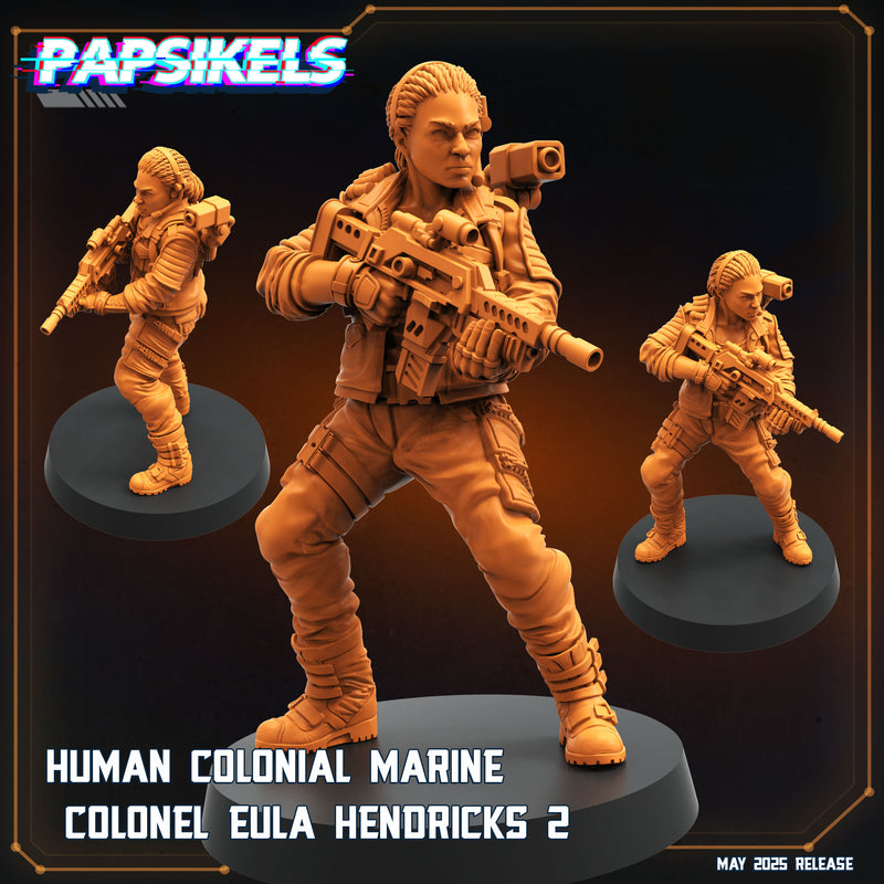 Eula Hendricks Miniatures | Aliens Vs Humans XVII Reconnaissance | Papsikels