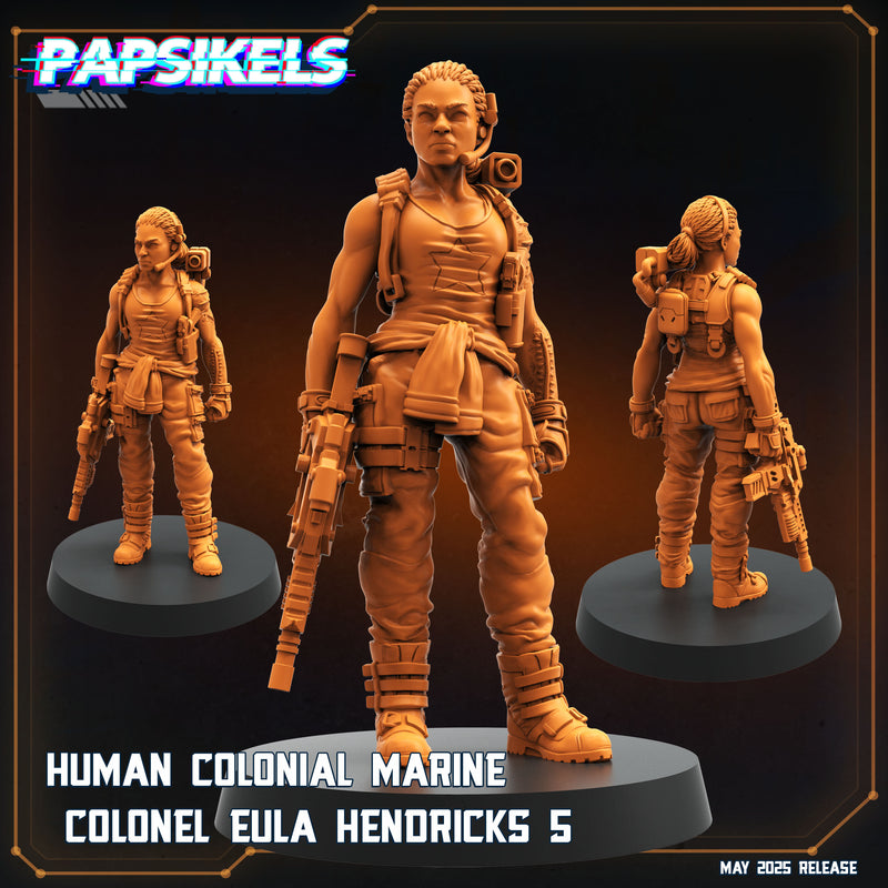 Eula Hendricks Miniatures | Aliens Vs Humans XVII Reconnaissance | Papsikels