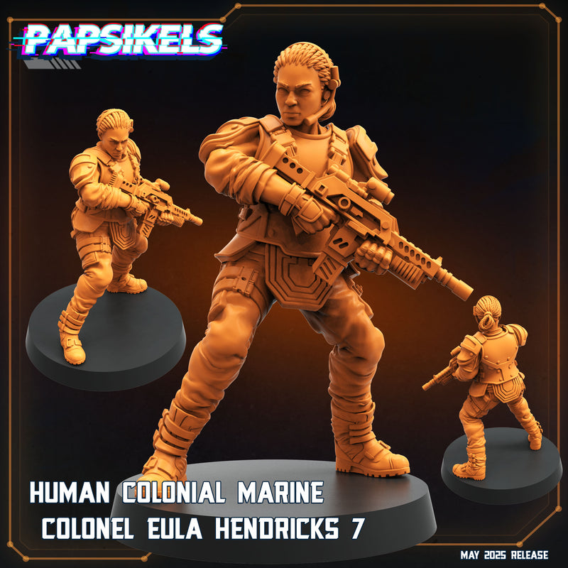 Eula Hendricks Miniatures | Aliens Vs Humans XVII Reconnaissance | Papsikels