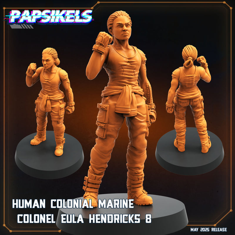 Eula Hendricks Miniatures | Aliens Vs Humans XVII Reconnaissance | Papsikels