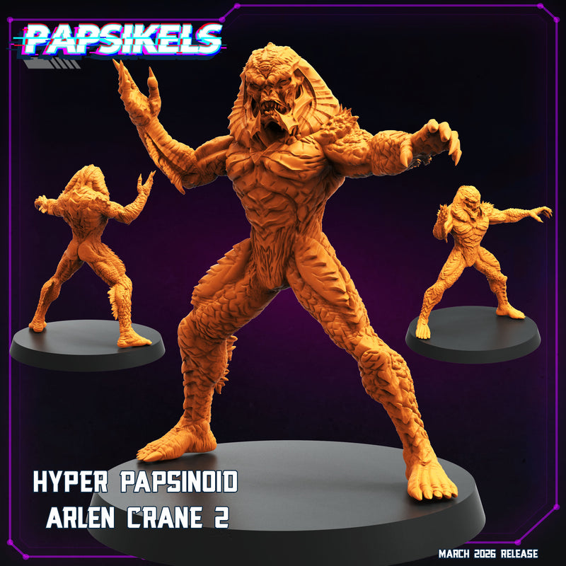 Hyper Papsinoid Arlen Crane Miniatures | Cyberpunk | Papsikels