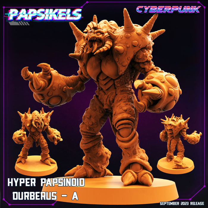 Hyper Papsinoid Durberus A | Cyberpunk | Sci-Fi Miniature | Papsikels