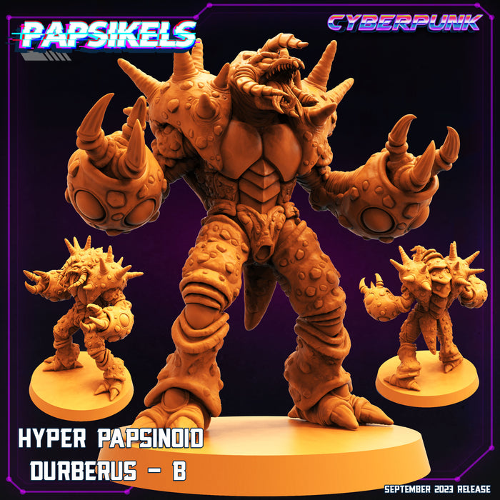 Hyper Papsinoid Durberus B | Cyberpunk | Sci-Fi Miniature | Papsikels