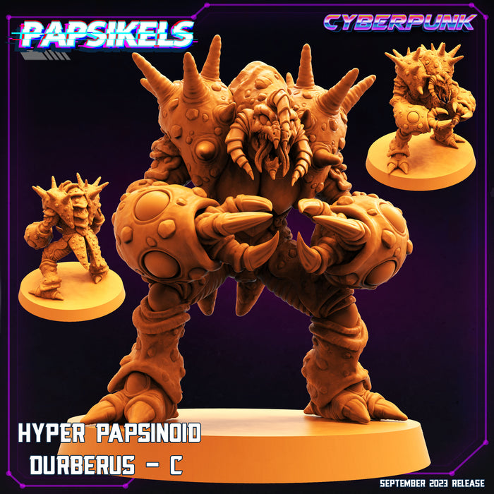 Hyper Papsinoid Durberus Miniatures | Cyberpunk | Sci-Fi Miniature | Papsikels