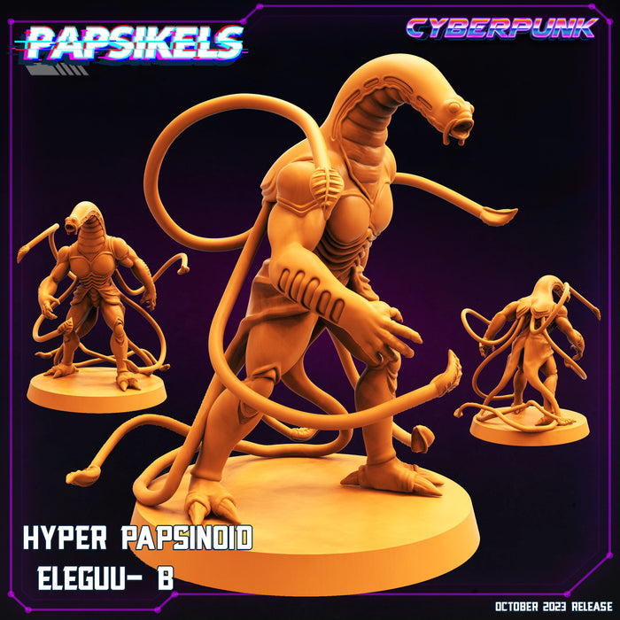 Hyper Papsinoid Eleguu B | Cyberpunk | Sci-Fi Miniature | Papsikels