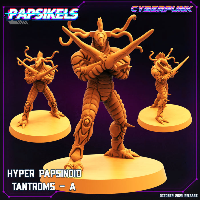 Hyper Papsinoid Tantroms A | Cyberpunk | Sci-Fi Miniature | Papsikels