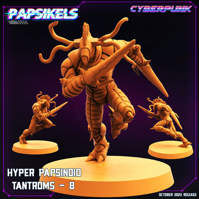 Hyper Papsinoid Tantroms B | Cyberpunk | Sci-Fi Miniature | Papsikels