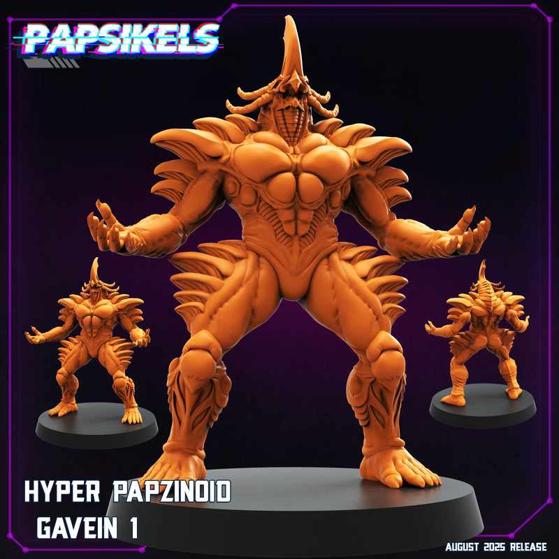 Hyper Papsinoid Gavein Miniatures | Cyberpunk Sci-Fi Miniature | Papsikels