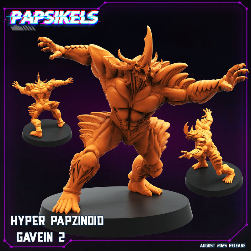 Hyper Papsinoid Gavein Miniatures | Cyberpunk Sci-Fi Miniature | Papsikels