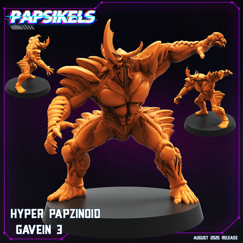 Hyper Papsinoid Gavein Miniatures | Cyberpunk Sci-Fi Miniature | Papsikels