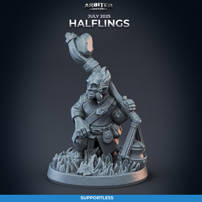 Halfling Miniatures | Pose Pack B | Arbiter Miniatures