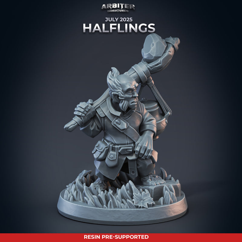 Halfling Miniatures | Pose Pack A | Arbiter Miniatures