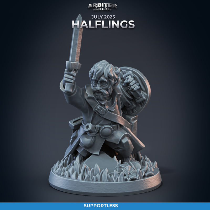 Halfling Miniatures | Pose Pack B | Arbiter Miniatures