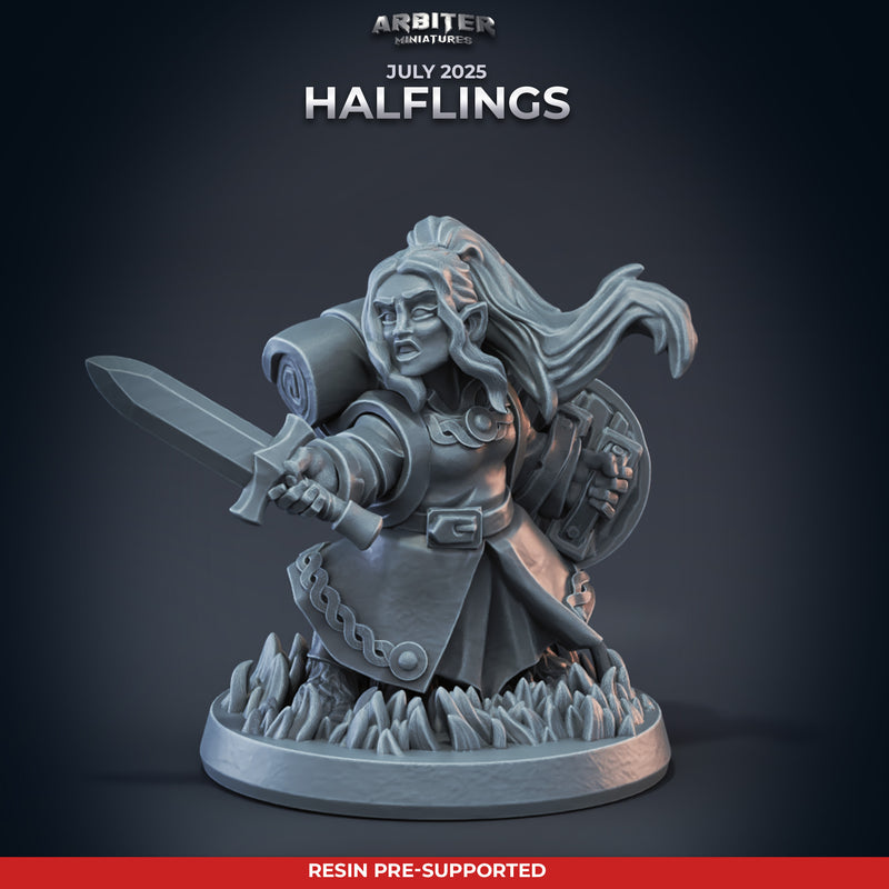 Halfling Miniatures | Pose Pack A | Arbiter Miniatures
