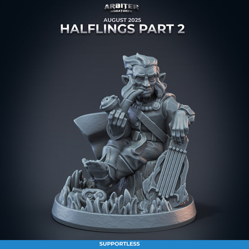 Halfling Miniatures Part 2 | Pose Pack B | Arbiter Miniatures