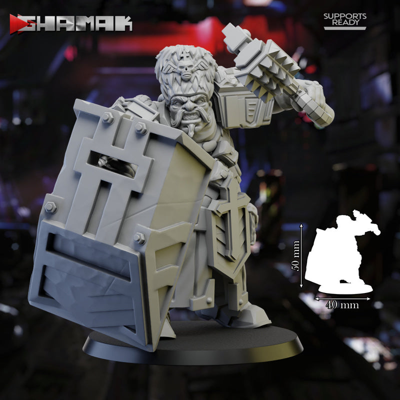 Hammer Ogre C | First Born | Fantasy Miniature | Ghamak TabletopXtra