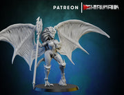 Harpy Miniatures | Dark Elda | Fantasy Miniature | Ghamak TabletopXtra