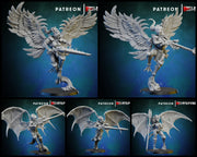 Harpy Miniatures | Dark Elda | Fantasy Miniature | Ghamak TabletopXtra