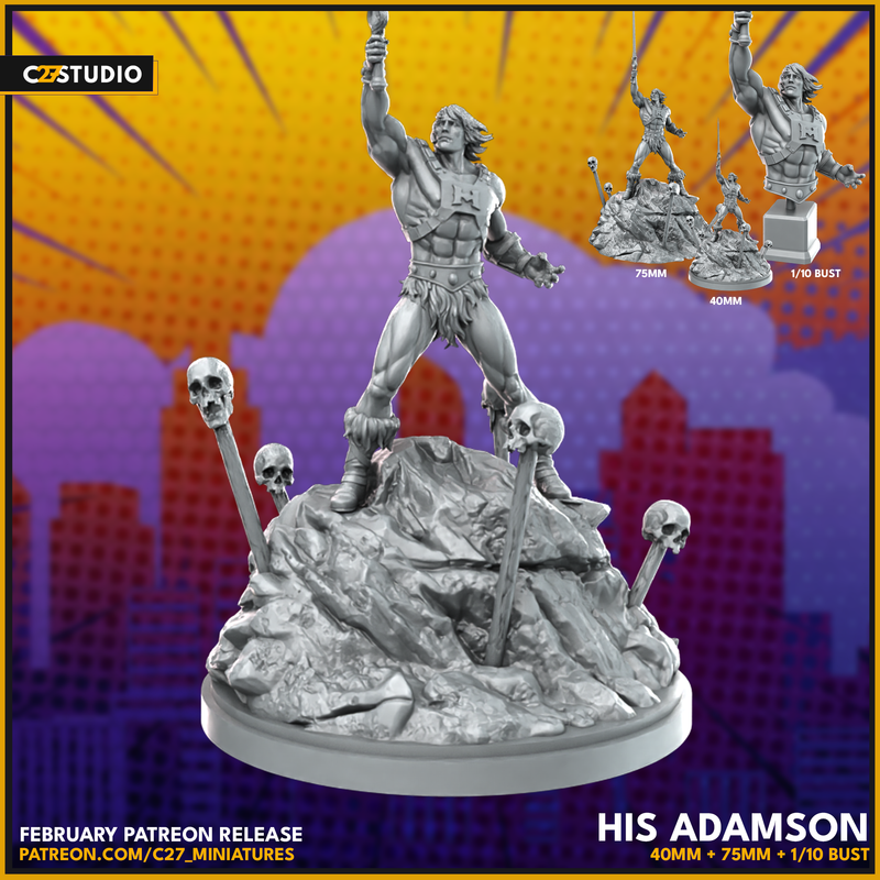 His Adamson | Heroes | Sci-Fi Miniature | C27 Studio