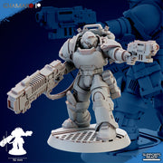 Heavy Plasmatic Devastation Miniatures | Brotherhood | Fantasy Miniature | Ghamak TabletopXtra