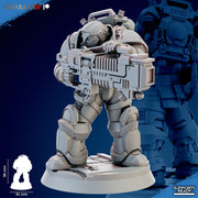 Heavy Plasmatic Devastation Miniatures | Brotherhood | Fantasy Miniature | Ghamak TabletopXtra