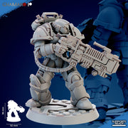 Heavy Plasmatic Devastation Miniatures | Brotherhood | Fantasy Miniature | Ghamak TabletopXtra