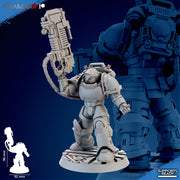 Heavy Plasmatic Devastation Miniatures | Brotherhood | Fantasy Miniature | Ghamak TabletopXtra