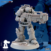 Heavy Plasmatic Devastation Miniatures | Brotherhood | Fantasy Miniature | Ghamak TabletopXtra