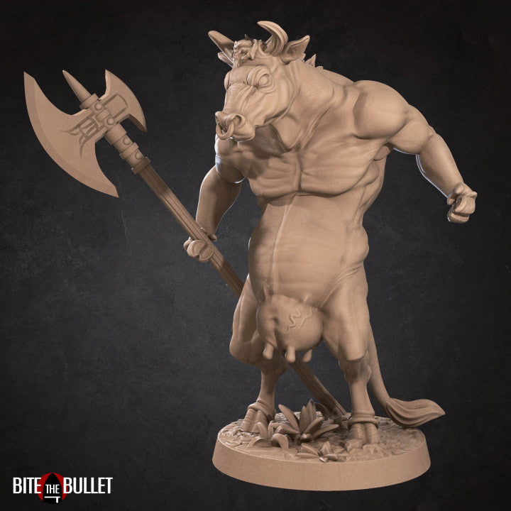 Hellbovine A | Bullet Hell Demons | Fantasy Miniature | Bite the Bullet TabletopXtra