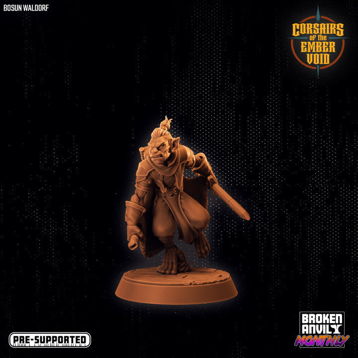 Hero Miniatures | Corsairs of the Ember Void | Tabletop RPG Miniature TabletopXtra