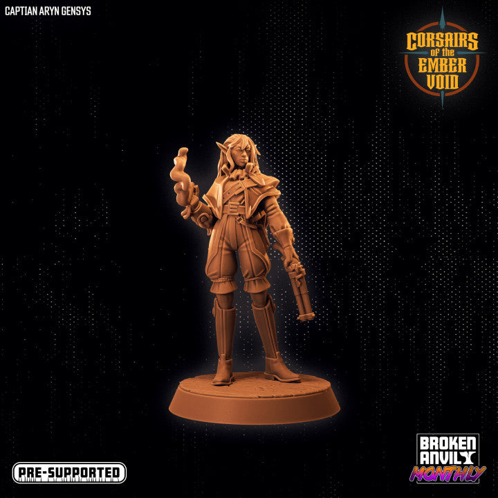Hero Miniatures | Corsairs of the Ember Void | Tabletop RPG Miniature TabletopXtra