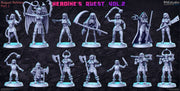 Heroine's Quest Vol 2 Miniatures (Full Set) | Fantasy Miniature | RN Estudio TabletopXtra